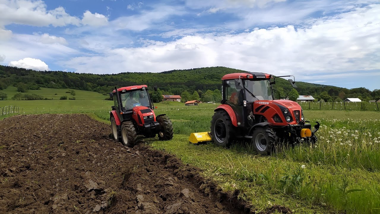 orka 2021✔ & koszenie trawy✔ Zetor Proxima 7441✔ & Ursus C-350✔ wiosna 2021✔
