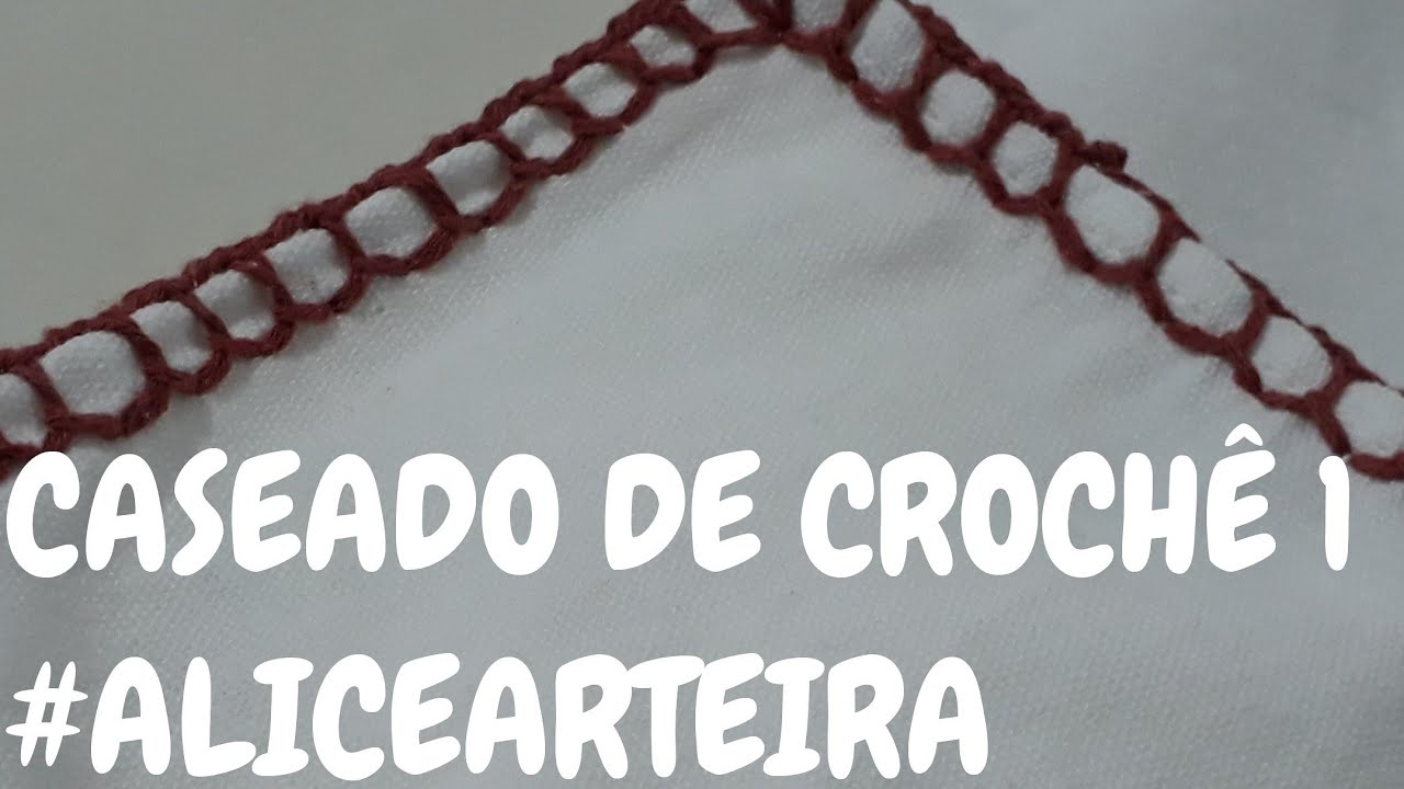 CASEADO DE CROCHÊ 1 #ALICEARTEIRA