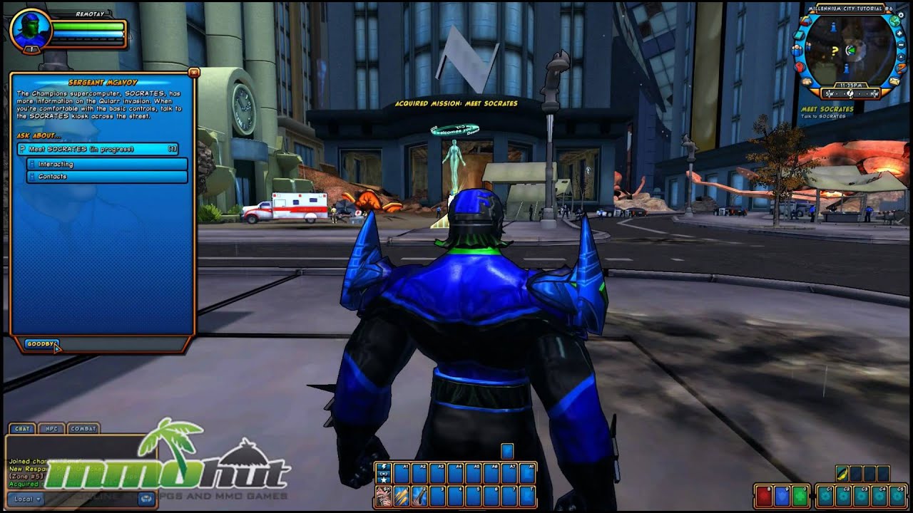 Champions Online Gameplay - First Look HD