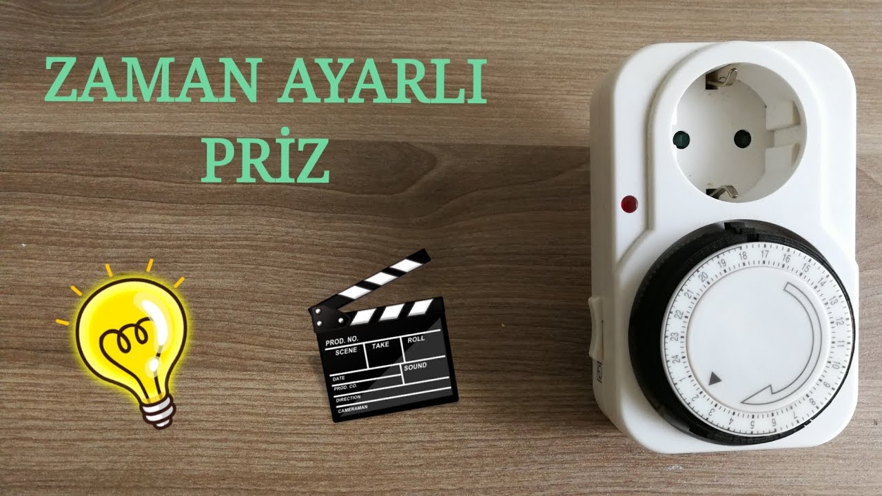 Zaman Ayarlı Priz (Hayat Kurtarır)