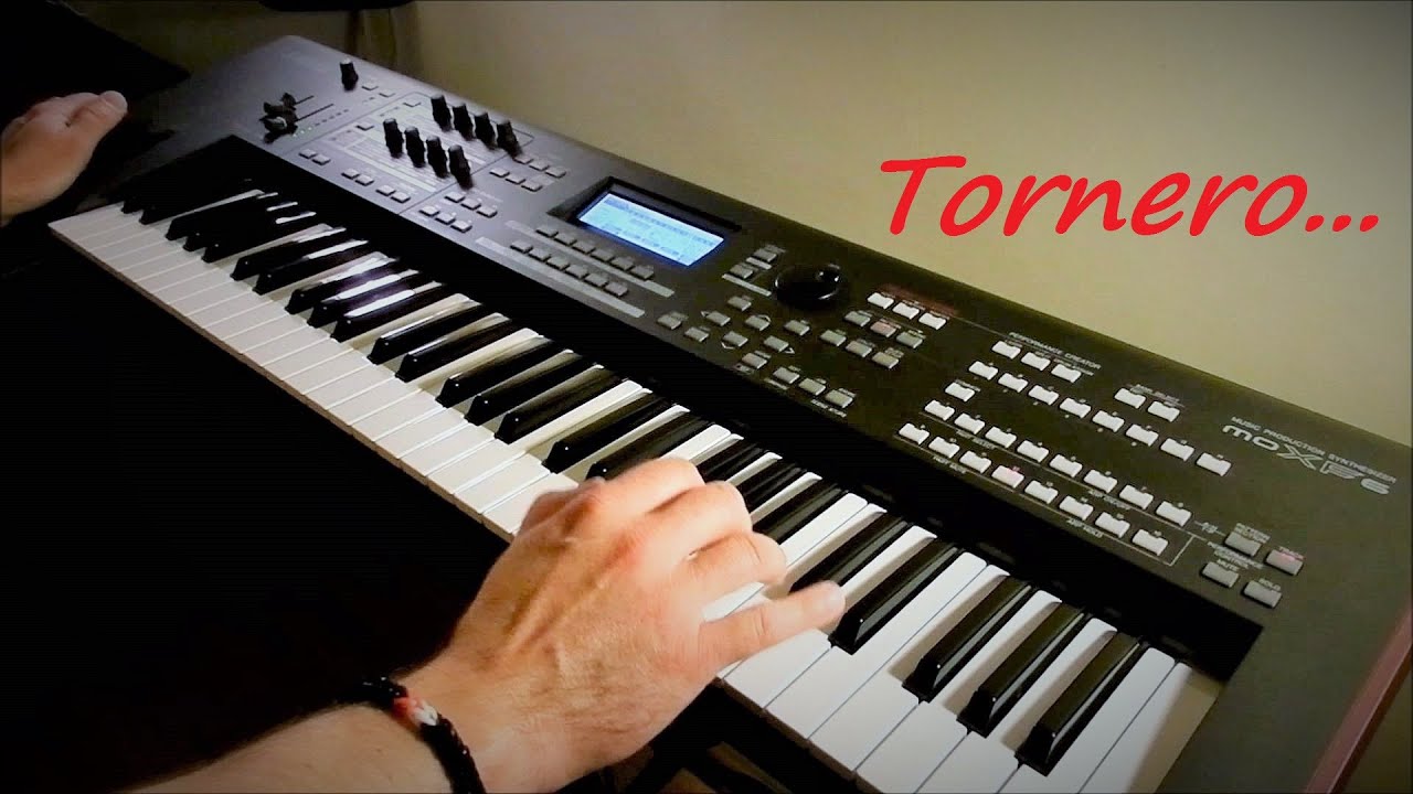Tornero - I Santo California - Instrumental Version - Piotr Zylbert on Yamaha moXF6 - Live (HD)