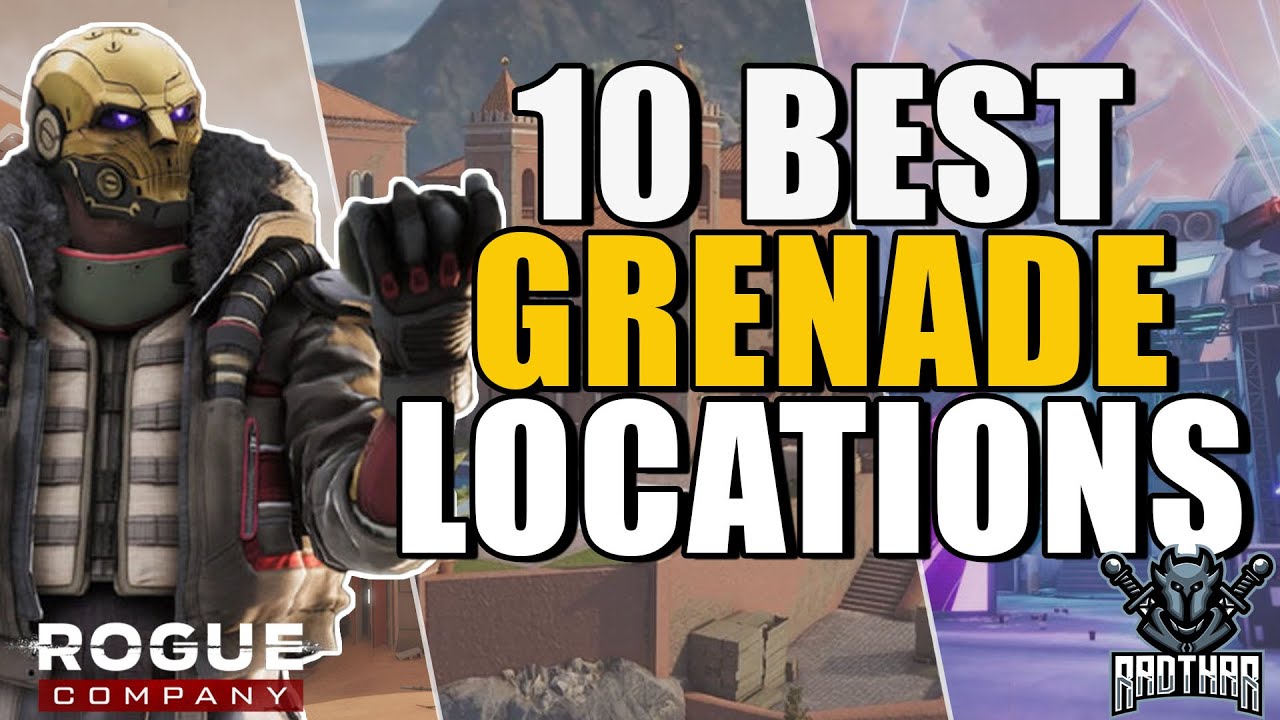 10 BEST GRENADE LOCATIONS IN ROGUE COMPANY