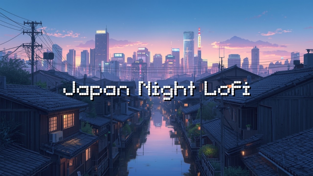 Cozy Rain Japanese ⛈️ Deep Focus to Work, Study, Healing with Lofi Hip Hop Beats 🌃 Chillout Mix