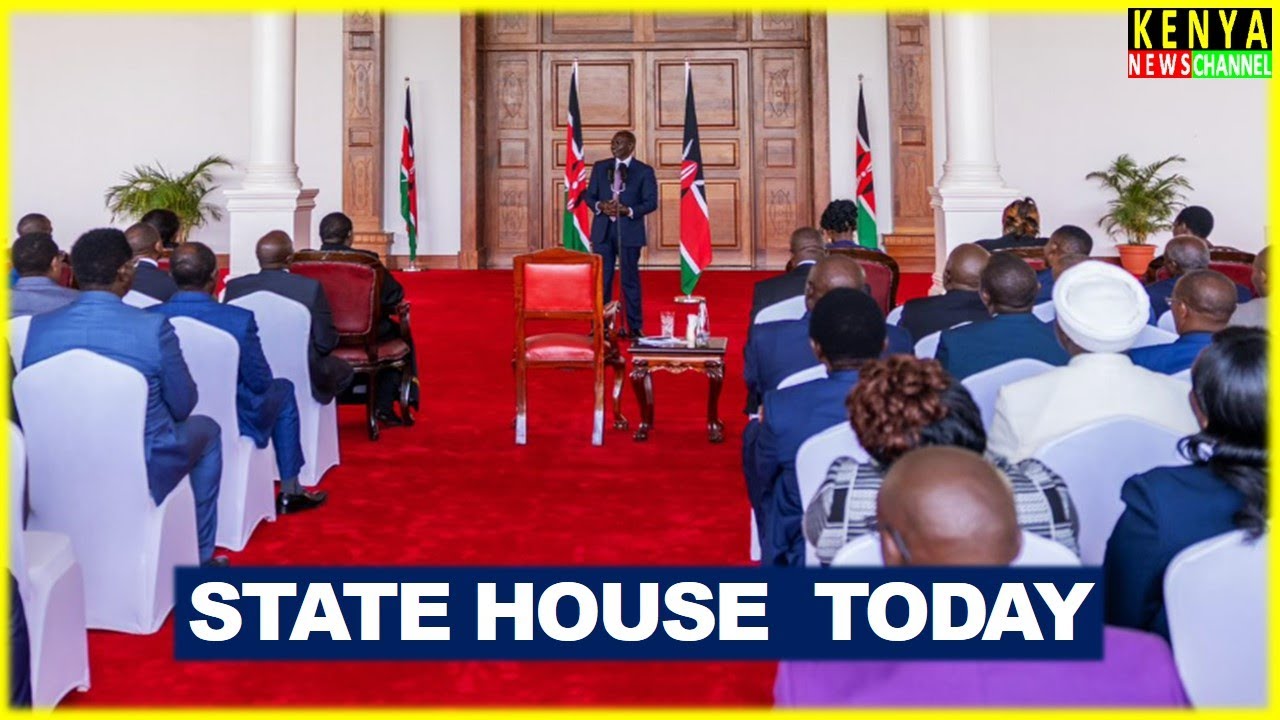 Ruto holds Urgent Meeting at State House today with Mt Kenya Religious & Political Leaders