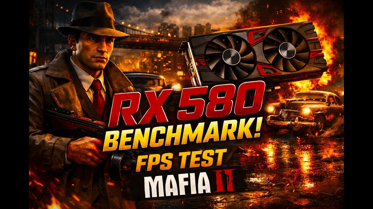 Mafia II Ultimate Benchmark – RX 580 (1080p / 1440p / 4K)