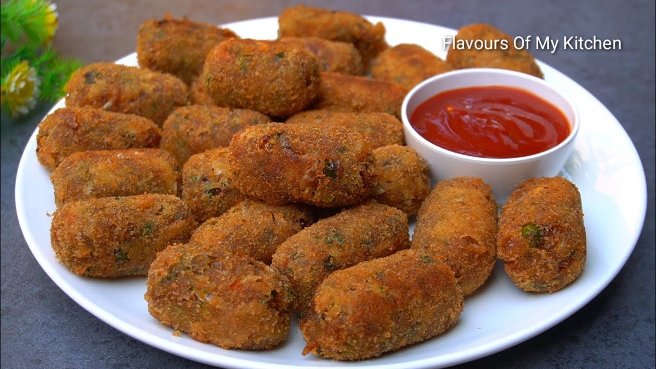 Mix Veg Chinese Cutlets | क्रिस्पी वेज कटलेट कैसे बनाएं