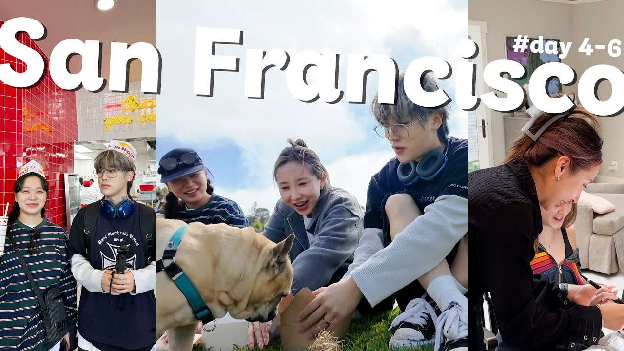 [SUB]🇺🇸미국여행 ep.2 San Francisco 이제는 일해야지..? | 신성호VLOG