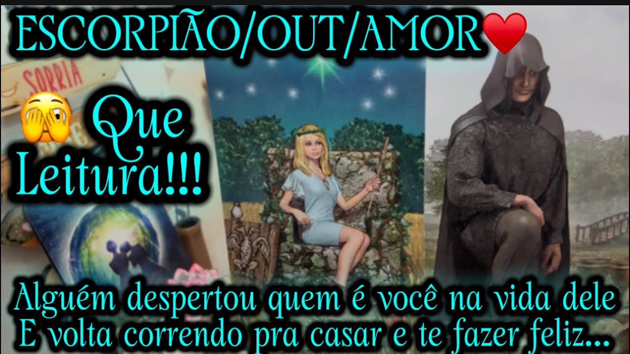 ♏️ESCORPIÃO/OUT/AMOR♥️🫣QUE LEITURA!!! ALGUÉM RECONHECEU QUEM É VOCÊ NA VIDA DELE E ESTÁ VOLTANDO…