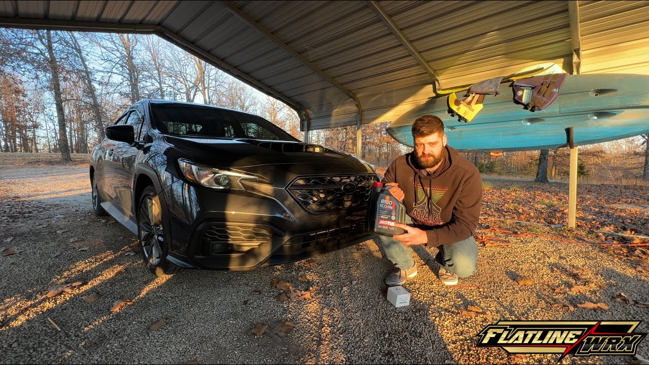2022 Subaru WRX Oil Change