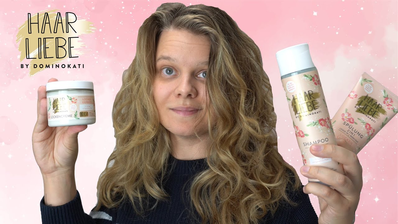 Neue HAARLIEBE Locken-Routine - ich teste sie! CURLY GIRL METHODE / CURLY HAIR METHODE