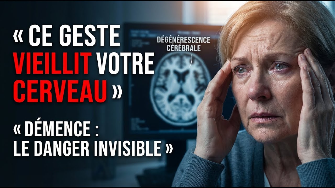 Votre Cerveau Vieillit 10 Ans Trop Vite : Arrêtez Ces Erreurs (Étude UCLA Choc)