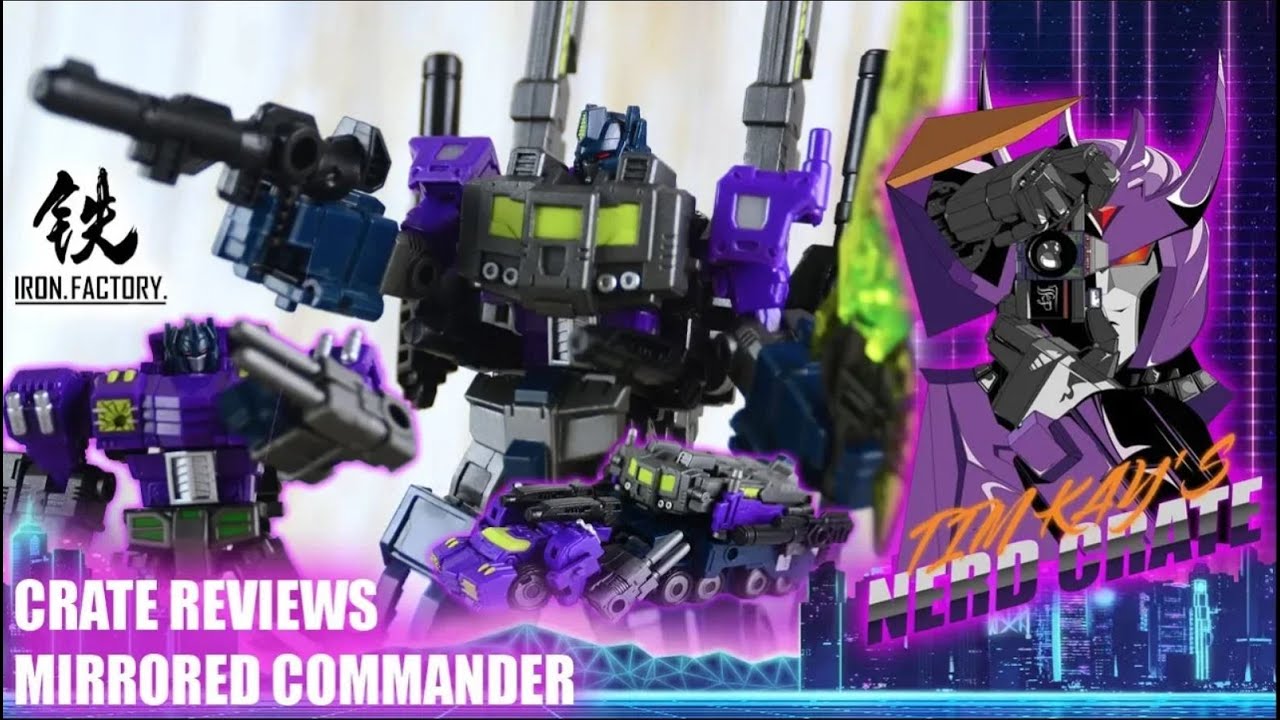 Iron Factory Mirrored Commander Review | 3P Legends SG PM Prime | The Nerd Crate Too