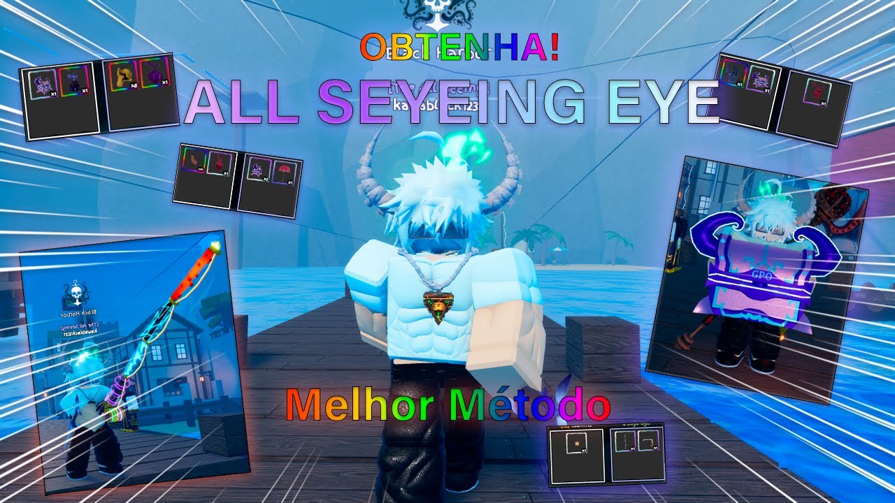 Meu método pra conseguir o ALL SEEING EYE e a nova DEVIL FRUIT ROD (100% GRÁTIS!!)