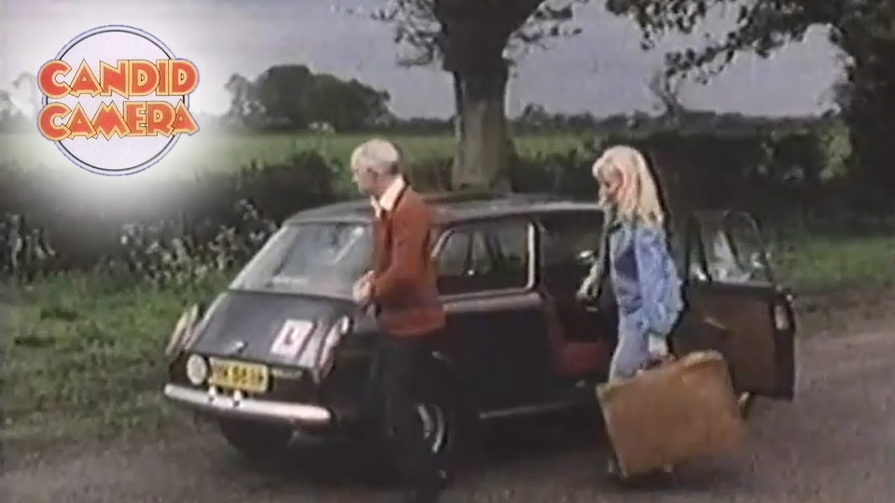UK Candid Camera Classics 🎥 - Woman With A Suitcase