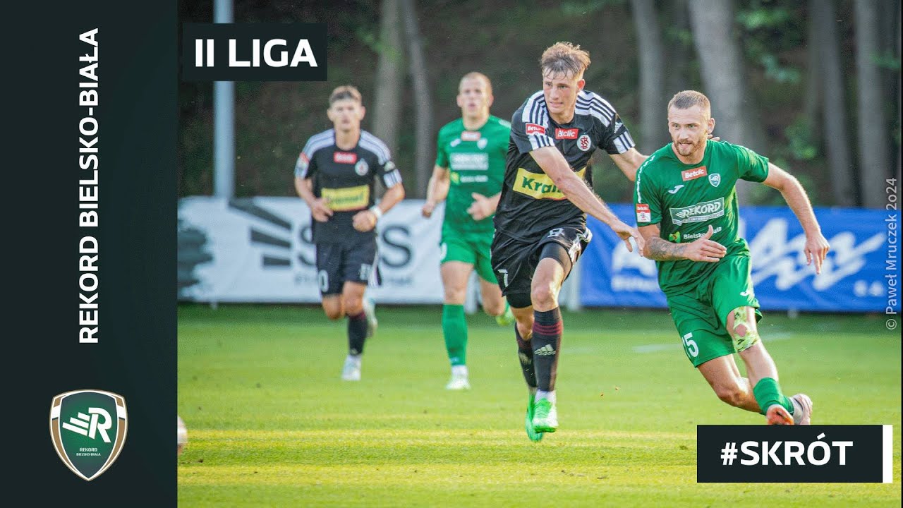 Rekord Bielsko-Biała - ŁKS II Łódź  2:4 (0:1)