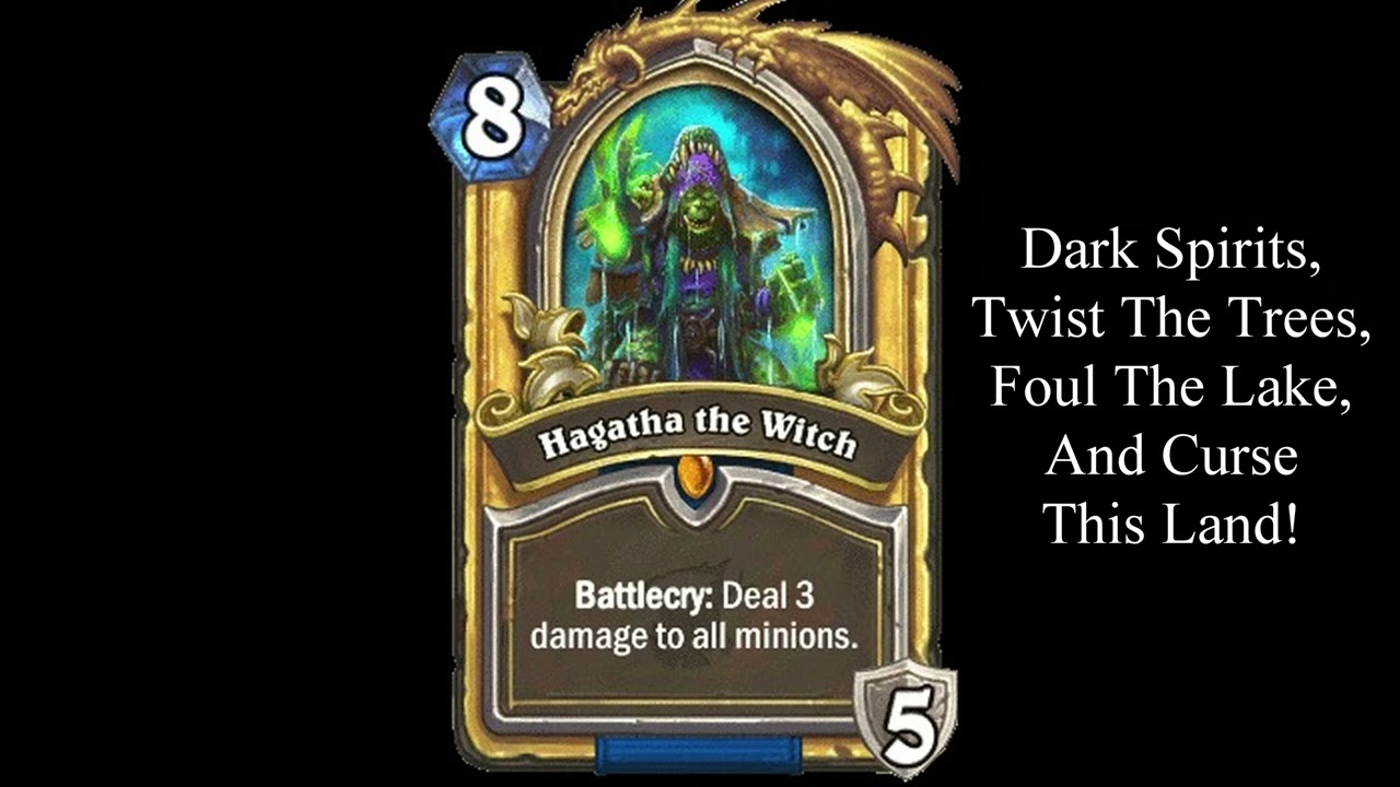 Voice Impressions: Hearthstone: Hagatha The Witch Voice Line
