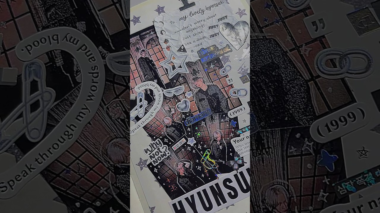 kpop journal with me | Hyunsuk 🦔 