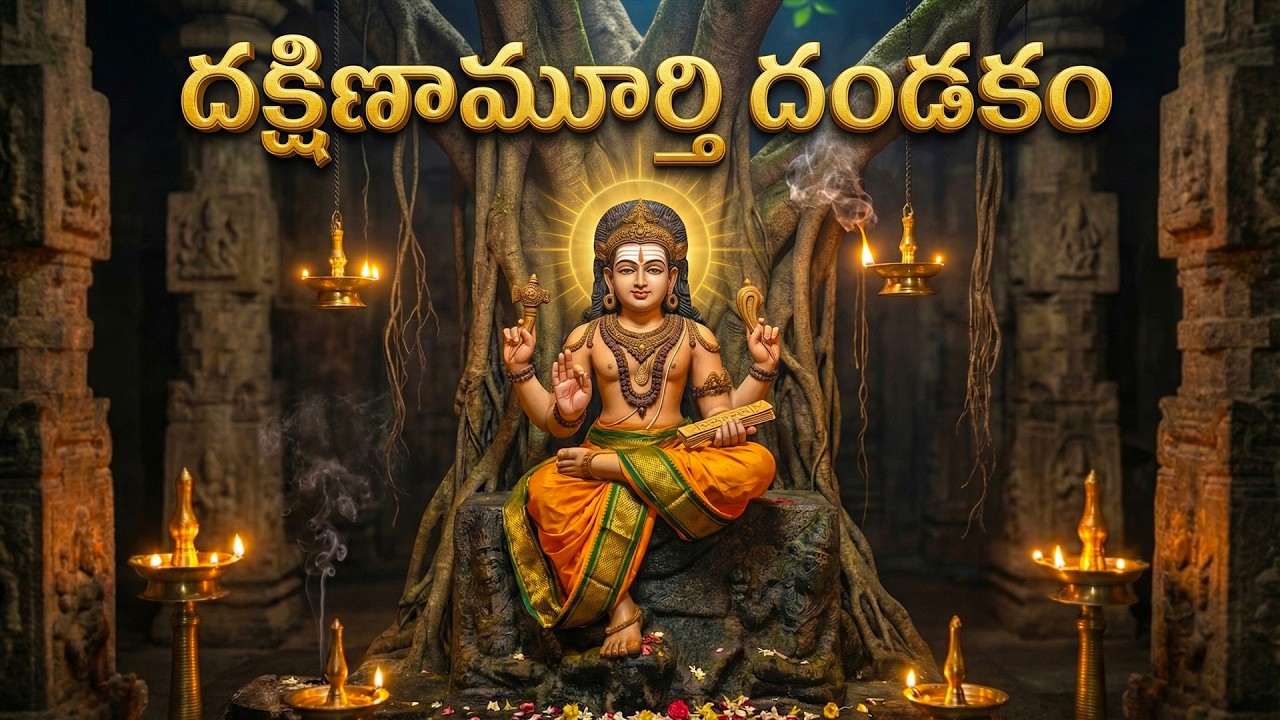 దక్షిణామూర్తి దండకం | Dakshinamurthy Dandakam | Lord Shiva Songs | Dakshinamurthy Telugu Songs 2026