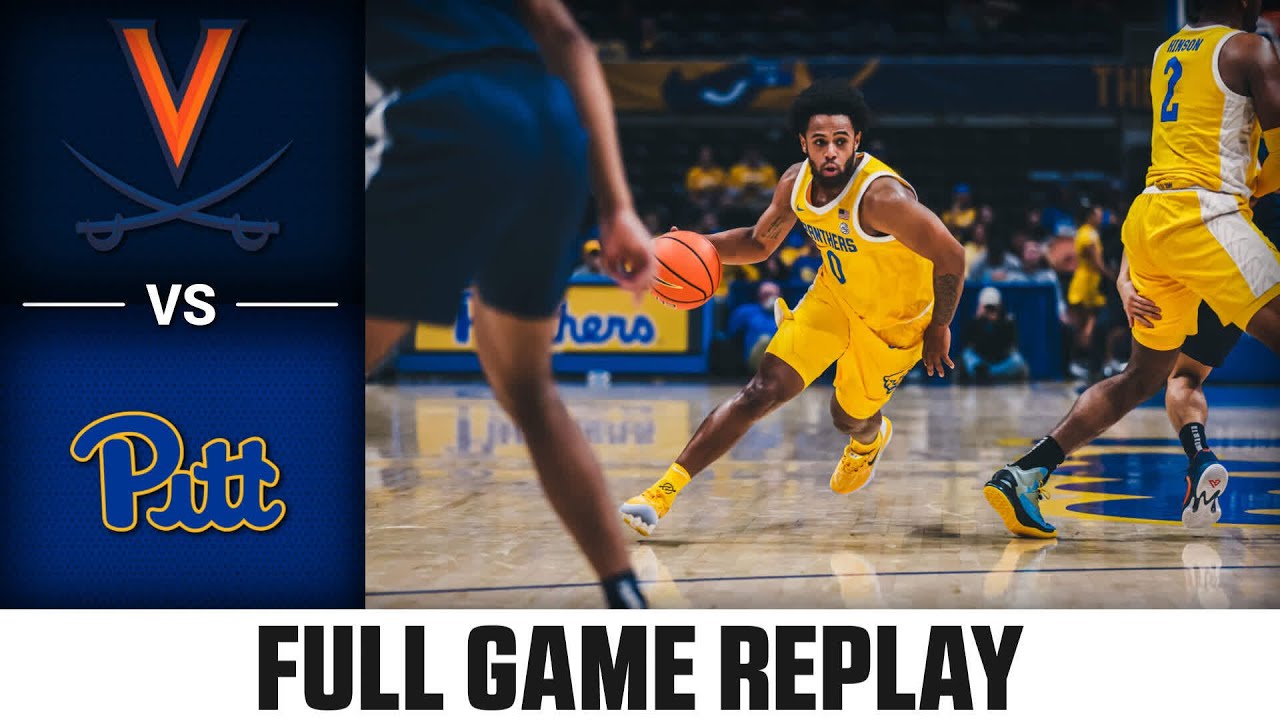 Virginia vs. Pitt Full Game Replay | 2022-23 ACC Men’s Basketball
