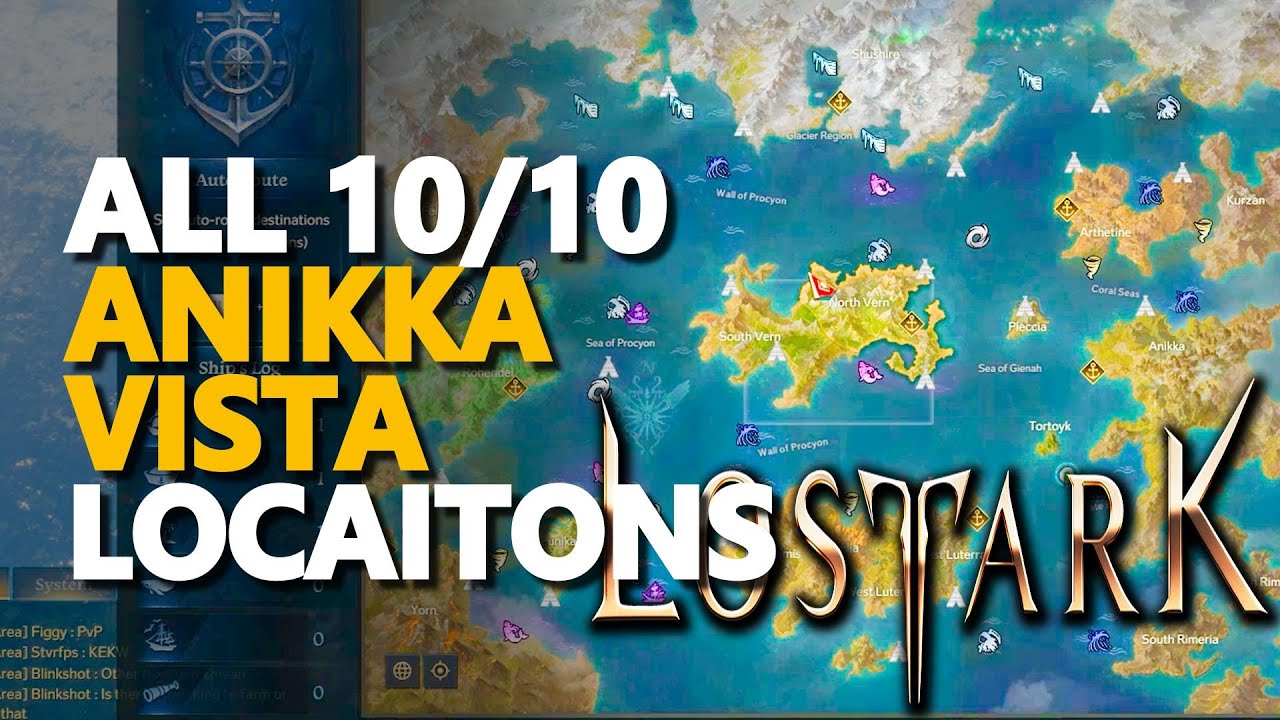 All Anikka Vista Lost Ark