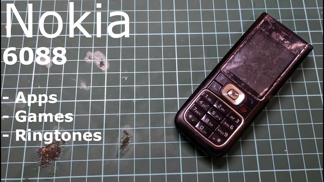 Nokia 6088 apps, games, ringtones