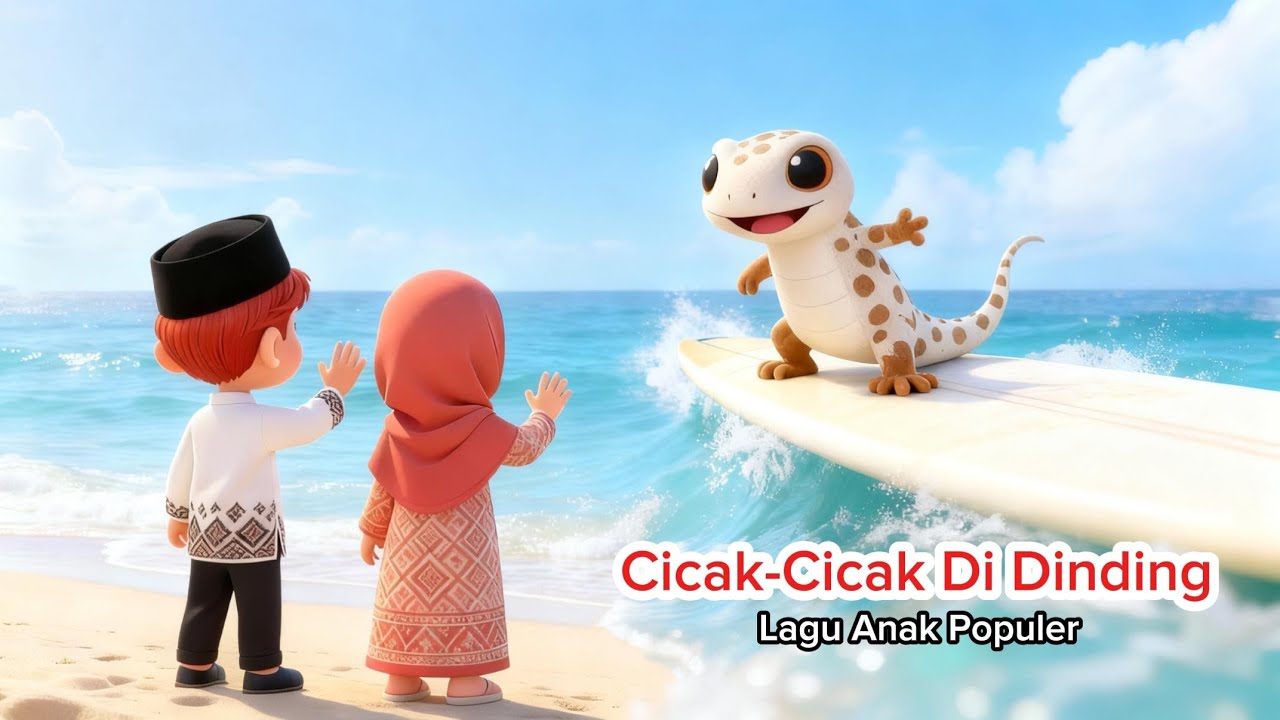Cicak-Cicak Di Dinding | Lagu Anak Indonesia | Lagu Anak Populer 