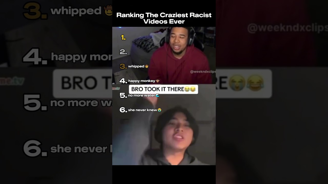 Ranking The Craziest Racist Videos Ever