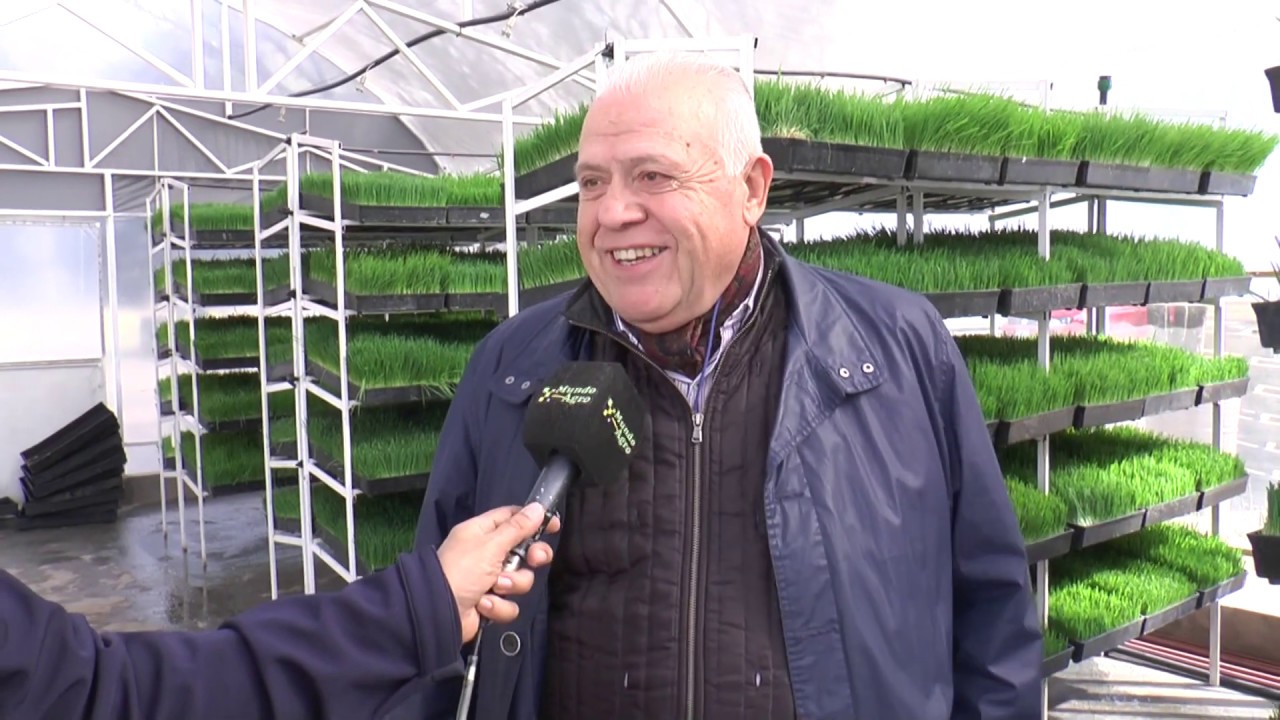 Victor Moncada Director Proyecto Forraje Hidropónico en la SRCBA