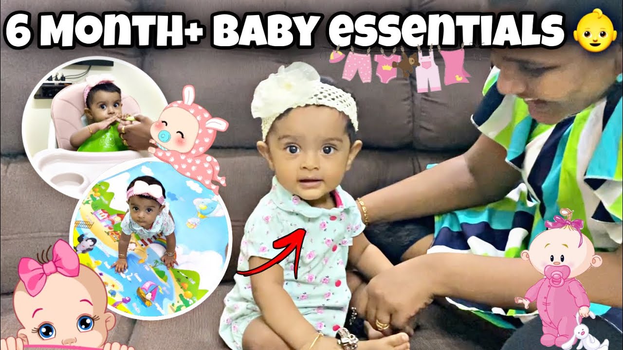 6 Month + Babies Essentials | New Born Baby | Allu Loves Priya