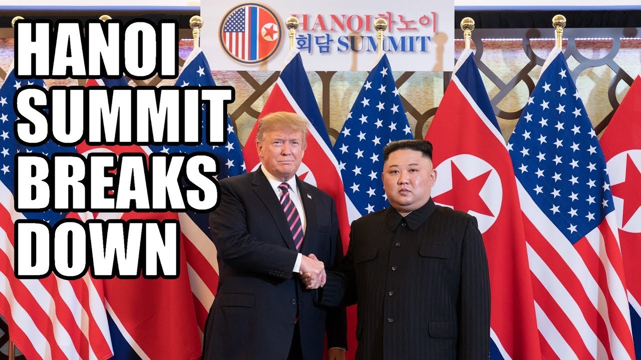 2019 Trump-Kim Summit Breaks Down in Hanoi (Sanctions, Otto Warmbier, Nukes, and Armoured Trains)