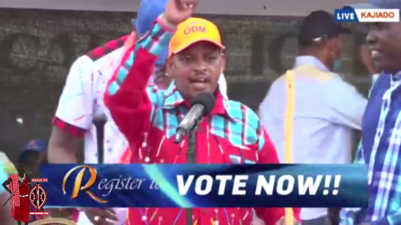 MATHEW LEMPURKEL SPEECH AT KCB GROUND KAJIADO