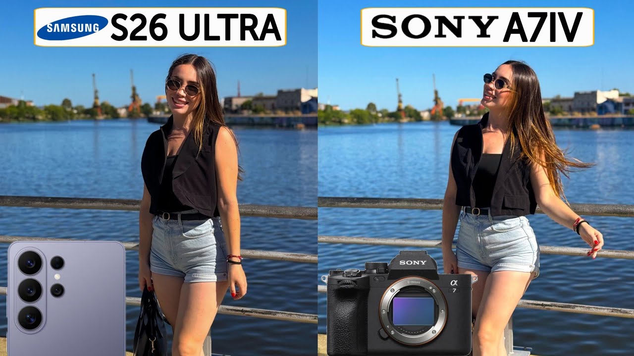 Сравнительный тест камер Samsung Galaxy S26 Ultra и Sony A7IV.