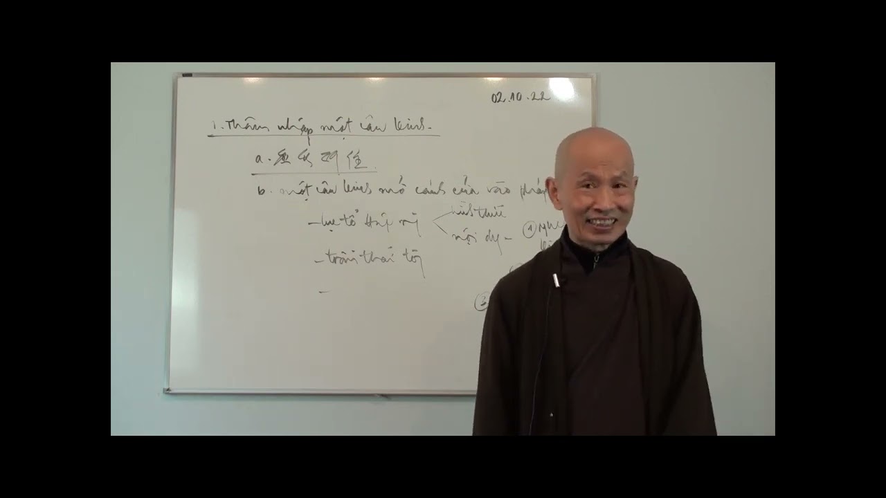 Khi không nghĩ thiện, không nghĩ ác, cái gì là bản lai diện mục?- Bài giảng HT.THÍCH PHƯỚC TỊNH
