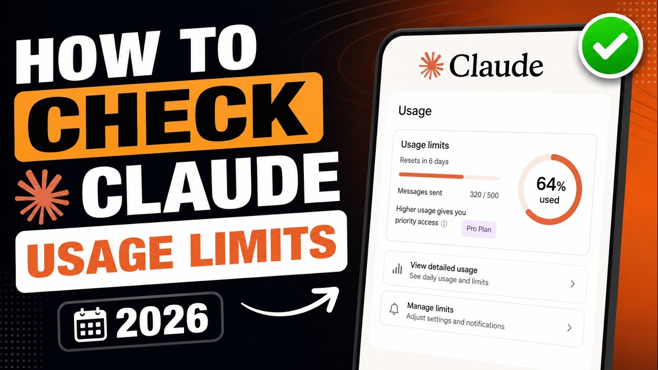 How To Check Claude Usage Limits (2026) | View Claude AI Usage & Message Limits