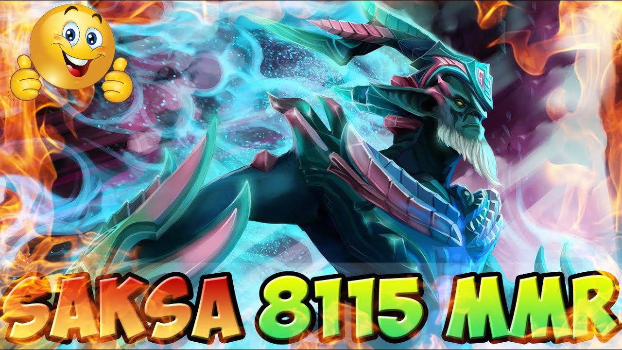 Dota 2  Saksa 8115 MMR  Leshrac Ranked Match Gameplay!