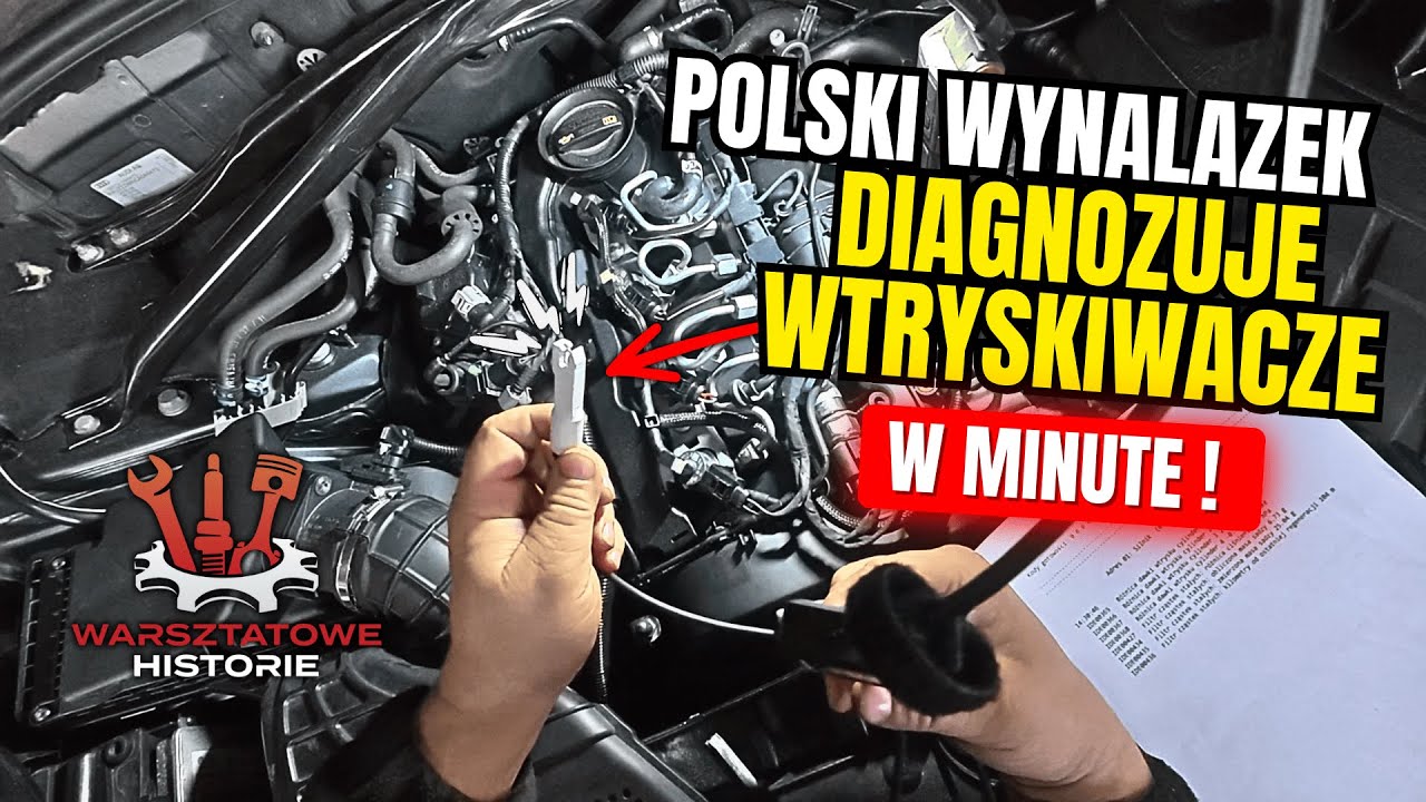 Ten POLSKI WYNALAZEK przewróci diagnostykę wtryskiwaczy do góry nogami !