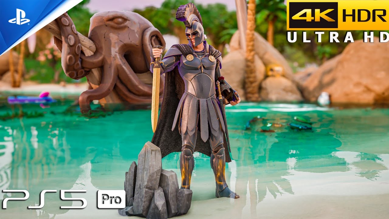 Fortnite (PS5 Pro) 4K 120FPS HDR Gameplay | Skin Agamemnon (The Odyssey)