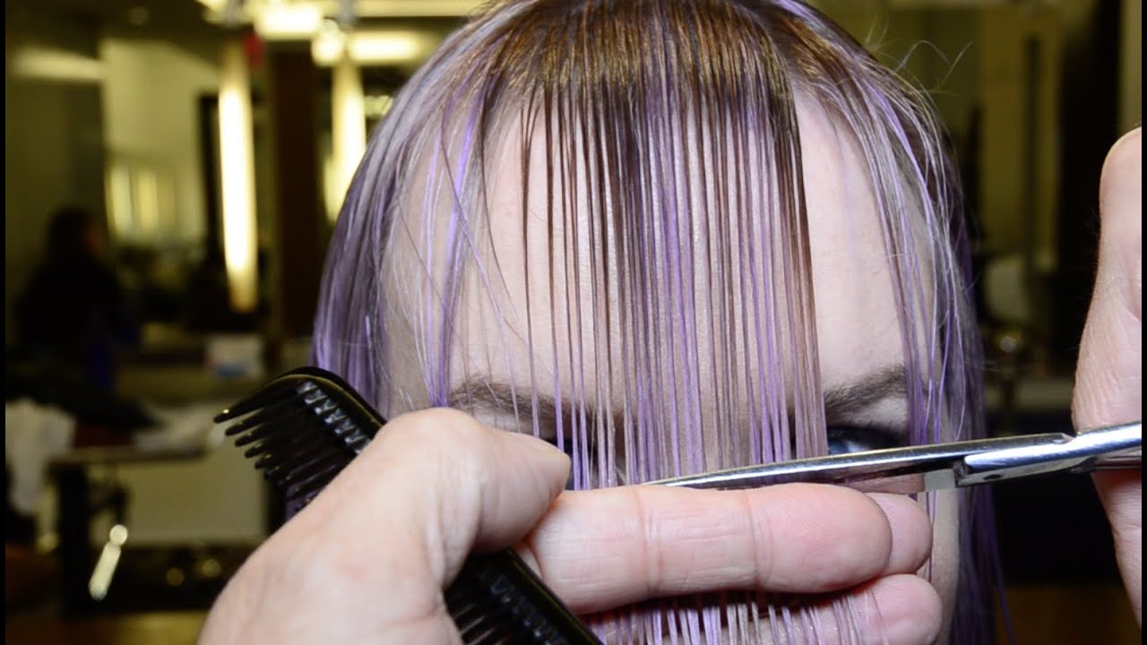 Hair Makeover Bangin'Lavender by AJ Lordet & Jerome Lordet NYC