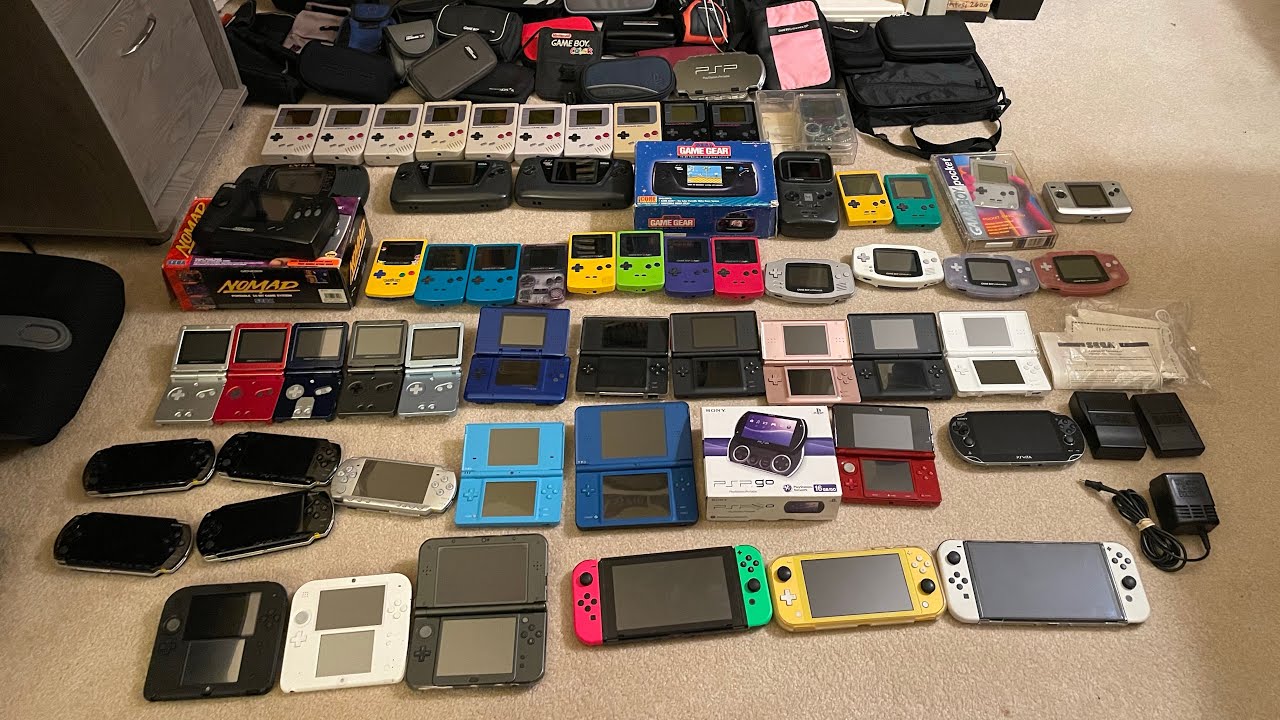 Huge handheld console collection! Nintendo PlayStation and more