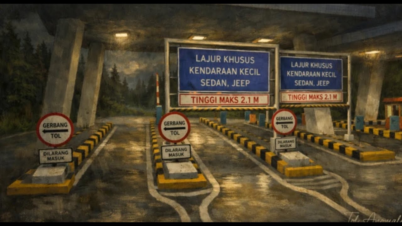 AKU MENJADI PENAJAGA TOL, NAMUN ADA YANG ANEH!! TOL ANOMALI