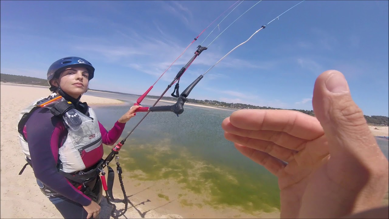 Curso Kitesurf - water start dica essencial - Kitesurfway