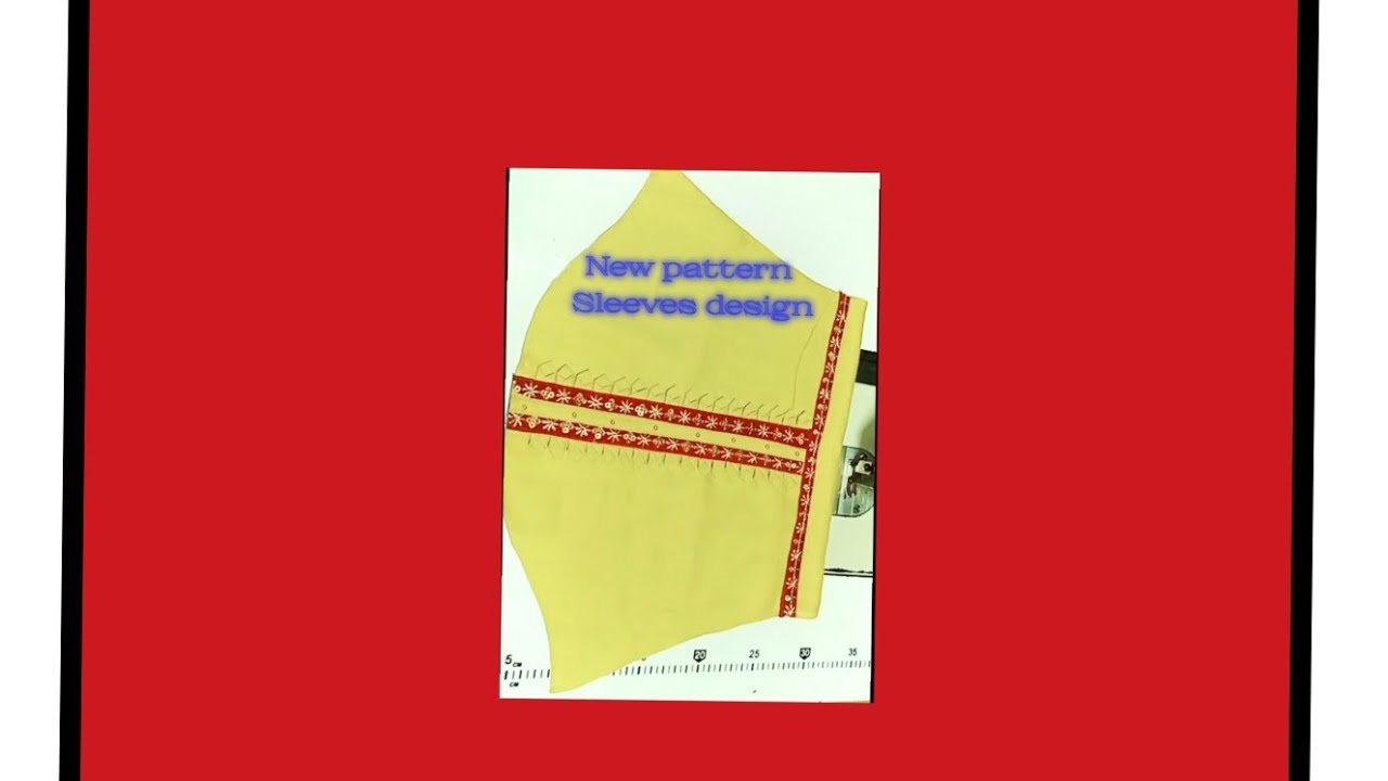 Lace wali new pattern sleeves design # cutting and stitching # easy tips 