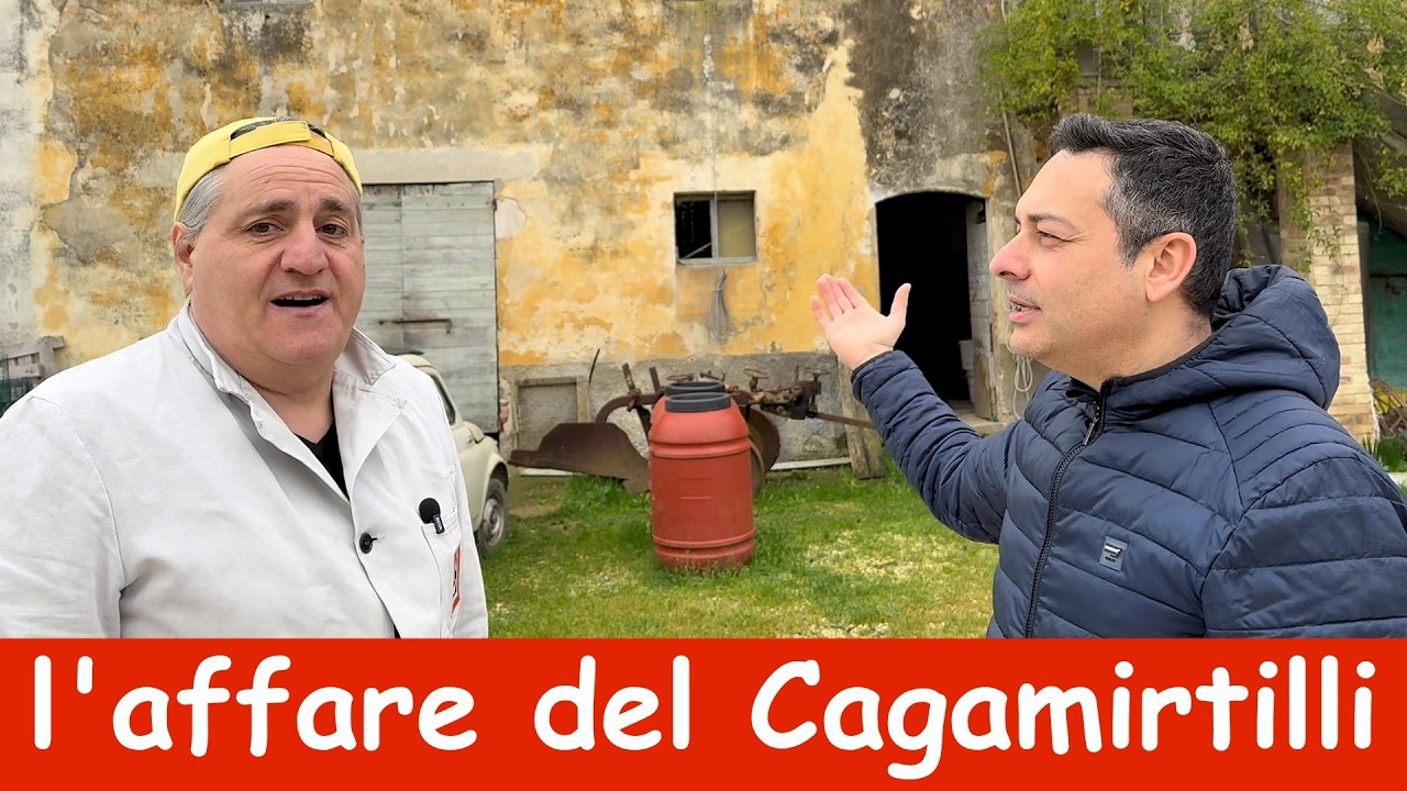 SARA' UN AFFARE? Il cagamirtilli lo chiede al contadino Angelì