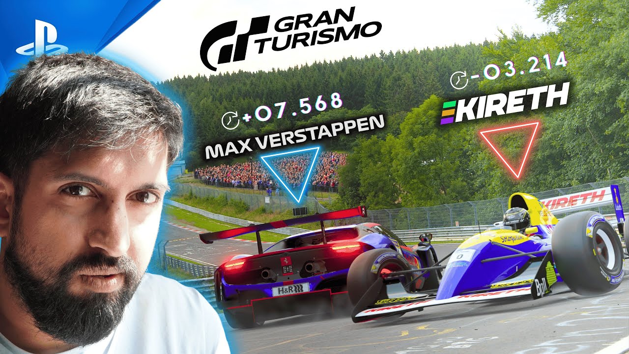 Can I Beat Max Verstappen's Nurburgring LAP RECORD Backwards On GT7?!