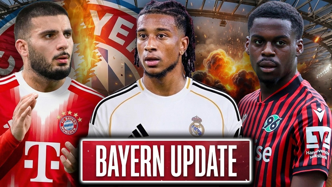 XXL-TRANSFERLISTE! 2 BAYERN-STARS zu REAL?! TOP-TALENT vor BAYERN-ABGANG! | Bayern Update