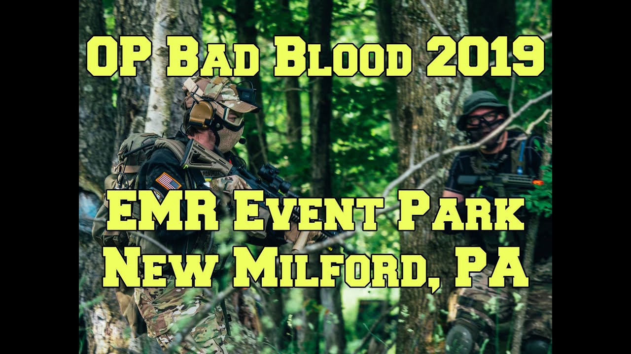Operation Bad Blood 2019 Airsoft Scope Cam Highlights - EMR Event Park Airsoft
