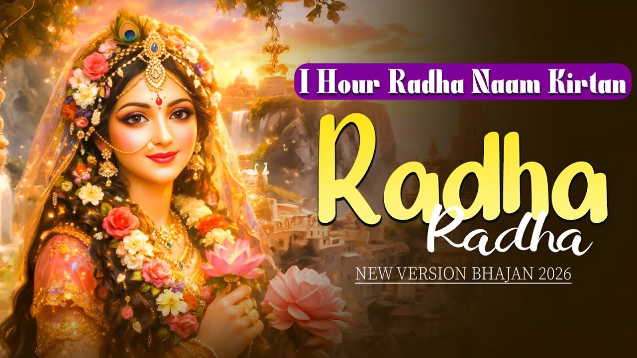 🌸 Radha Krishna Meditation Kirtan | Peaceful Bhakti Songs 2026 | Stress Relief & Inner Peace 🙏💫