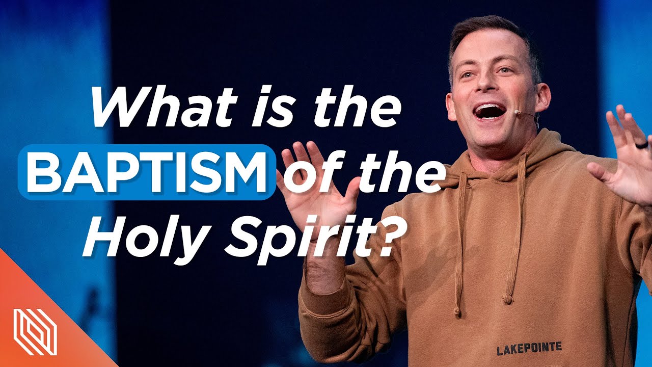What is the BAPTISM of the Holy Spirit? // There Is More // Pastor Josh Howerton