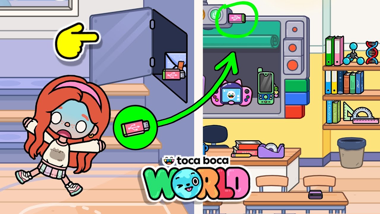 UNLOCK THE BIGGEST SECRET OF TOCA BOCA SCHOOL! // TOCA LISIA