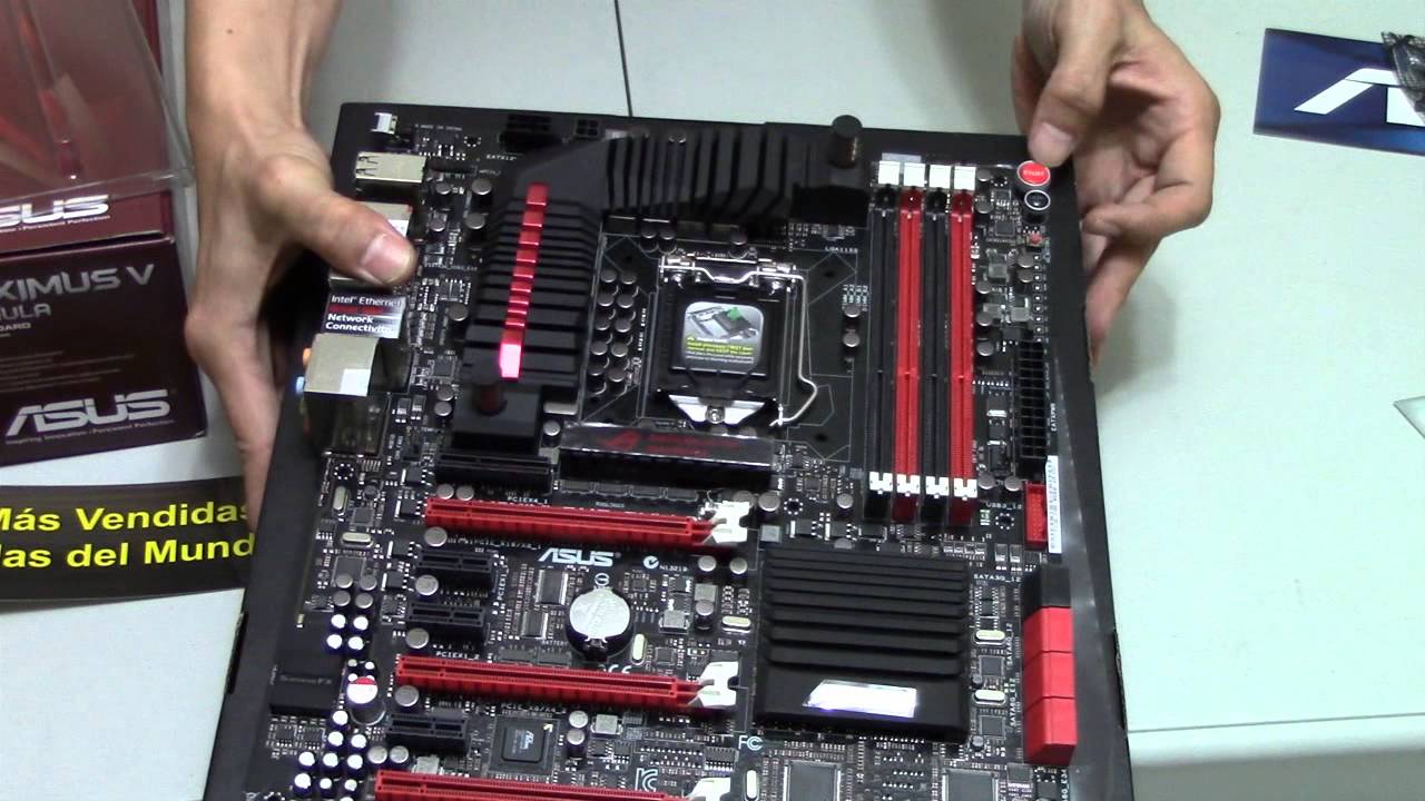 Asus Maximus V Formula Unboxing (Español)